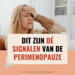 Wat zijn dé signalen van de perimenopauze?​